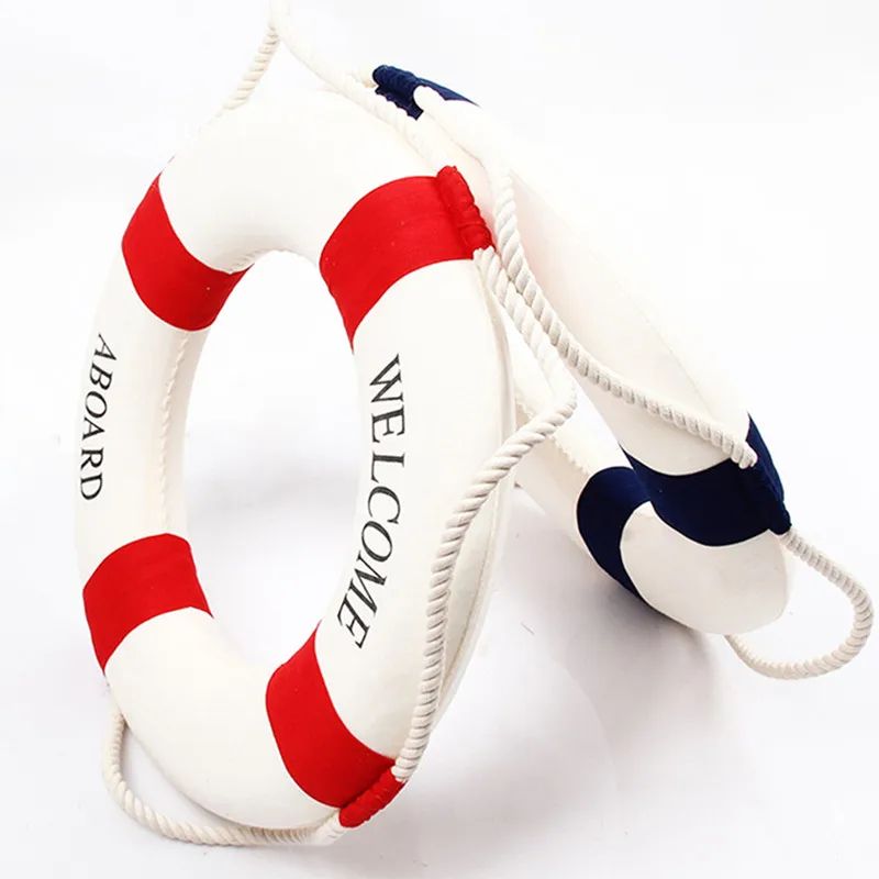 Nautical Life Buoy Wall Decor