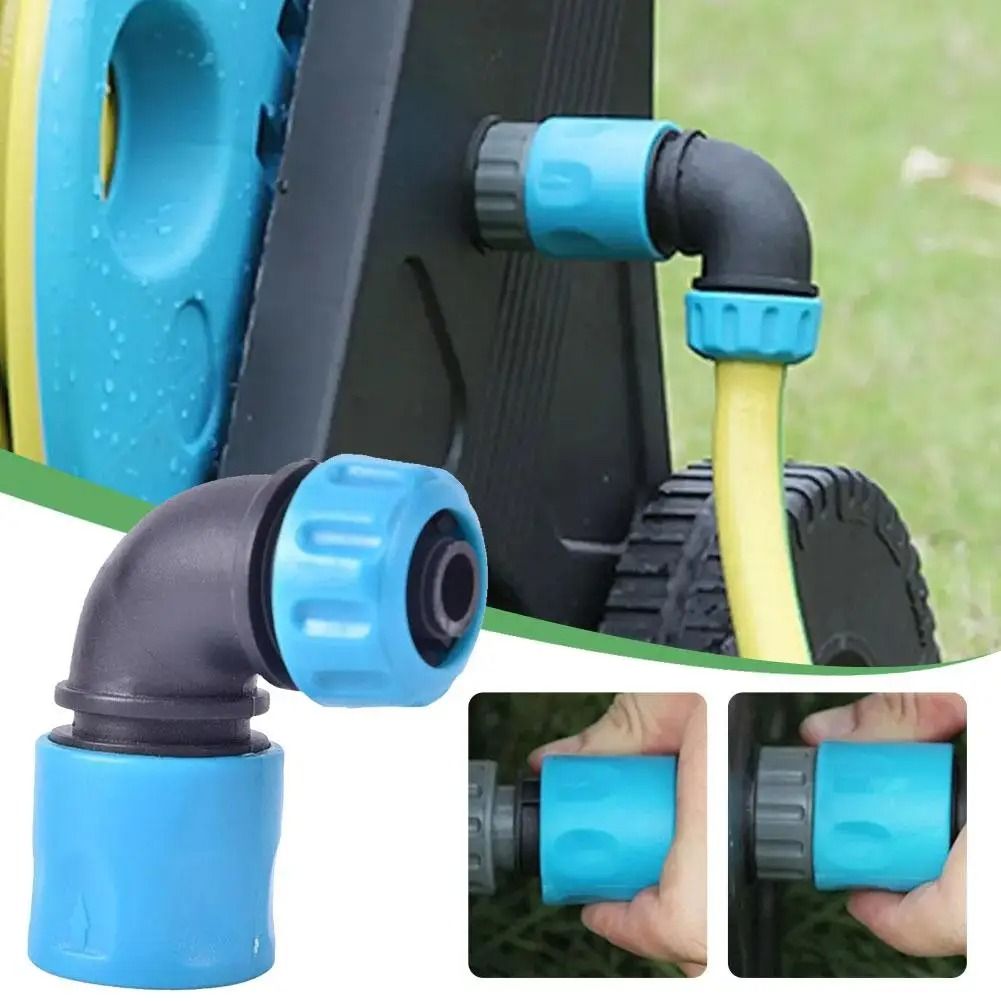Half Inch ABS Garden Hose Connector Quick Connect Adapter