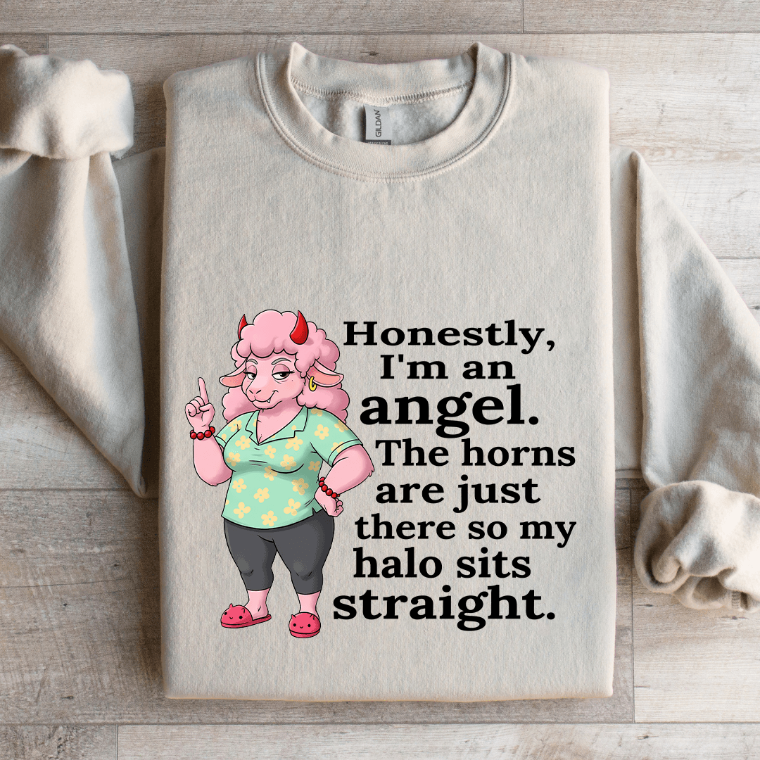 Honestly I'm An Angel Sweatshirt