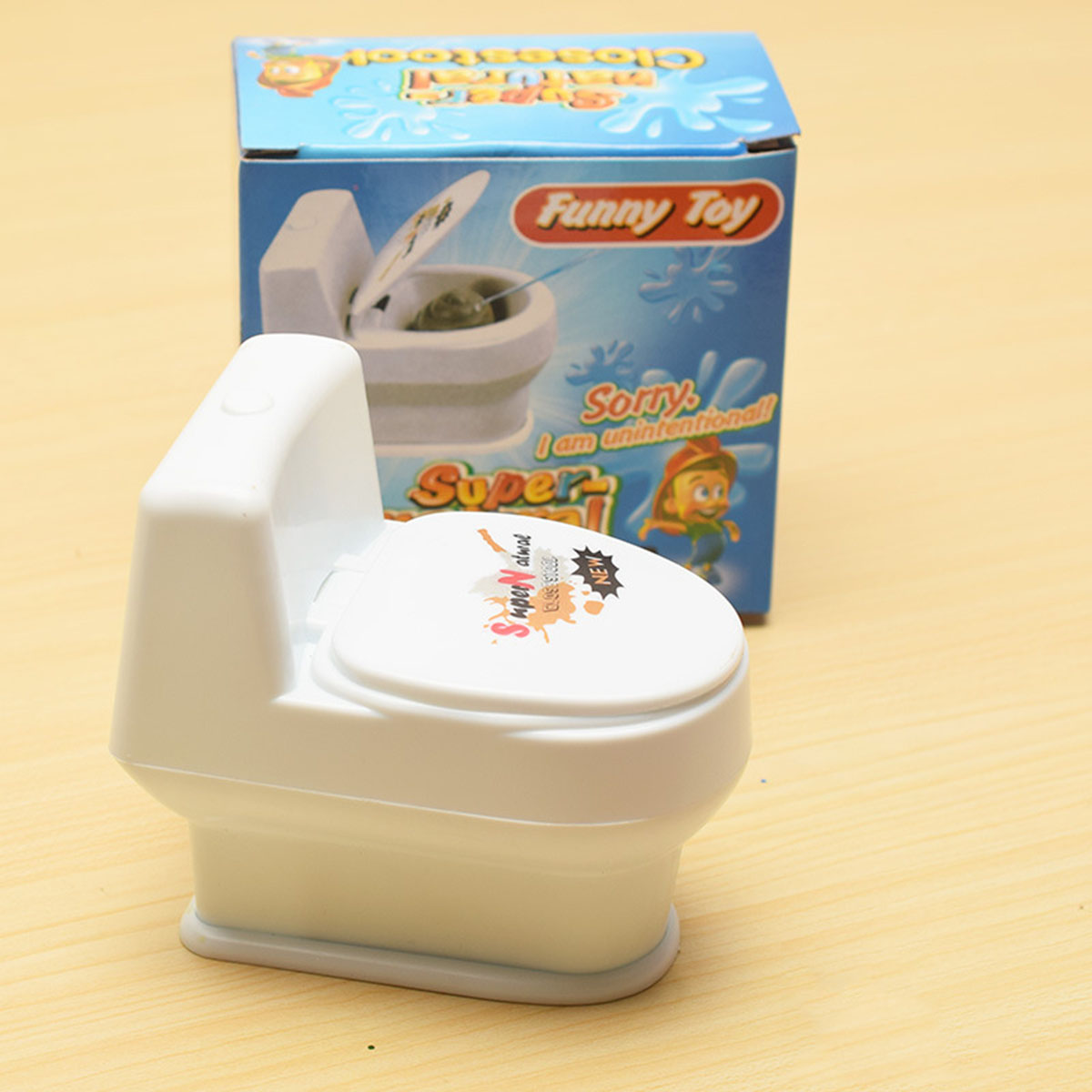 Funny Puppy Spray Prank Toy, Joke Toilet Spray Gun, Novel Simulation Toilet Toy