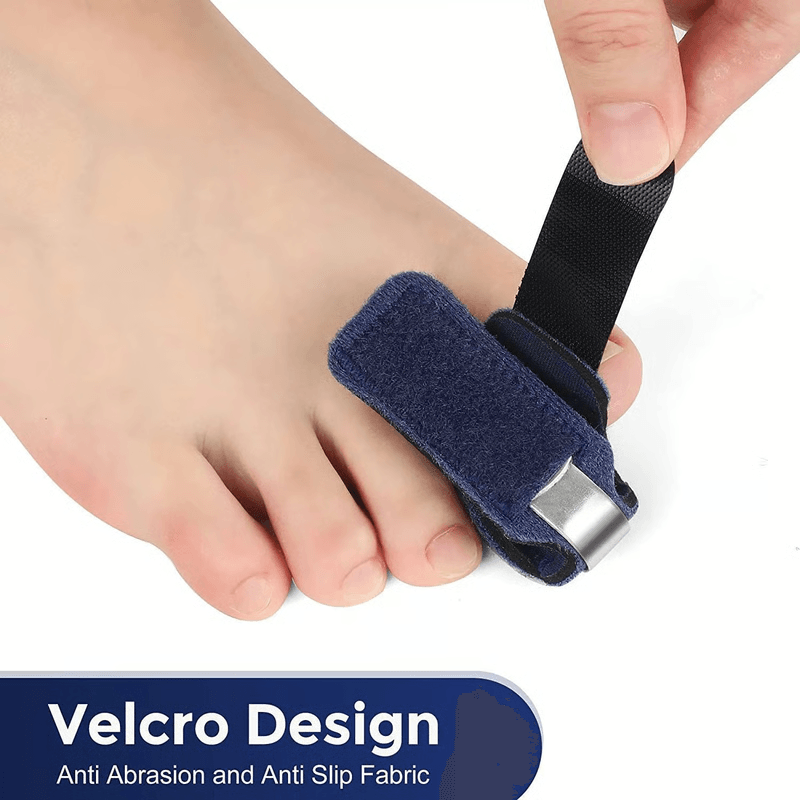 Hammer Toe Straightener Brace, Gently Aligns, Protects & Relieves Foot Pain Daily