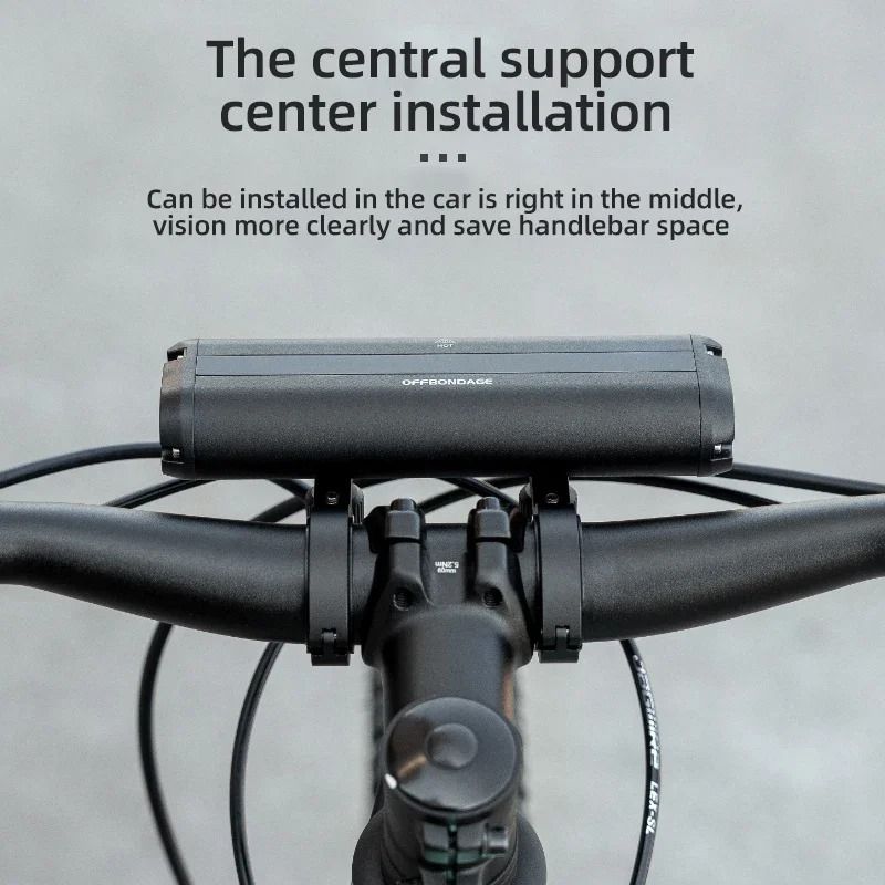 Rechargeable Waterproof Bike Light with USB Charging