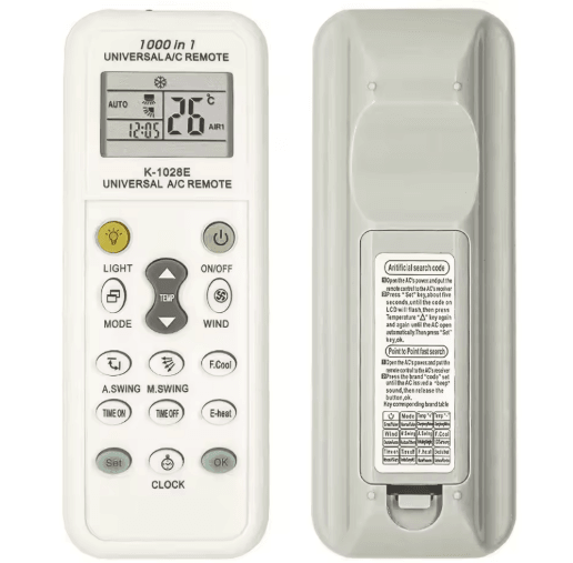 Universal Air Conditioner Remote Control Easy to Use AC Remote Replacement Batteries Not Included