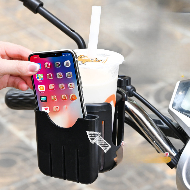 Milk Tea Cup Holder, Bike Cup Holder, Electric Bike Beverage Holder, Mountain Bike Water Bottle Holder