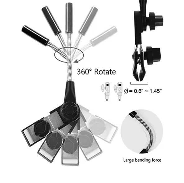 SunGuard Universal Baby Stroller Umbrella with Clamp & UV Protection