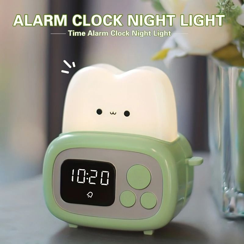 Time Bread Maker Toaster Alarm Clock
