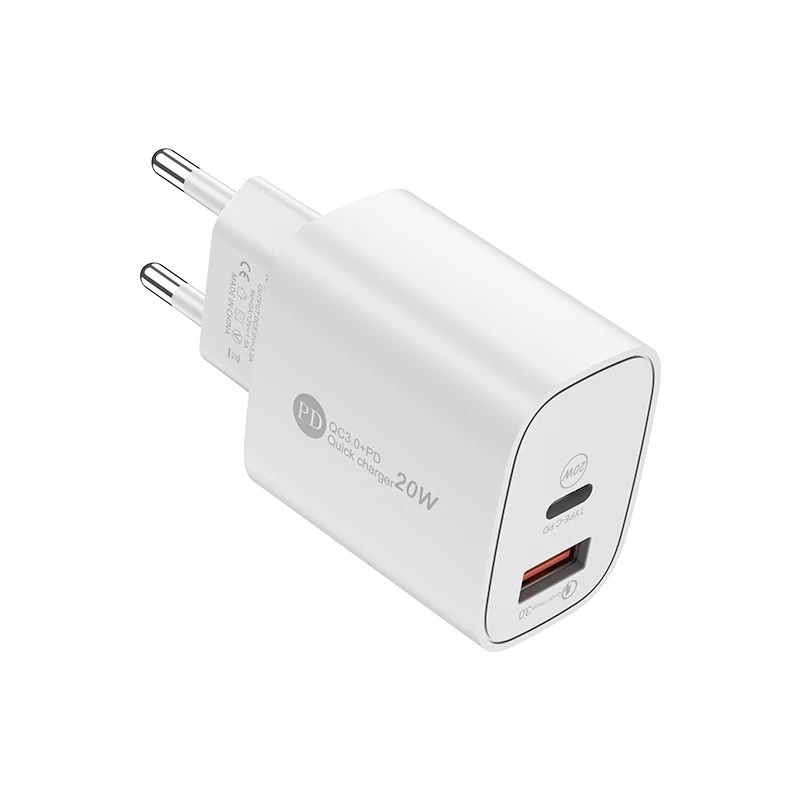 Ultra-High-Fidelity 20W Dual-Node PD & QC 3.0 Titanium-Grade Wall Power Architecture