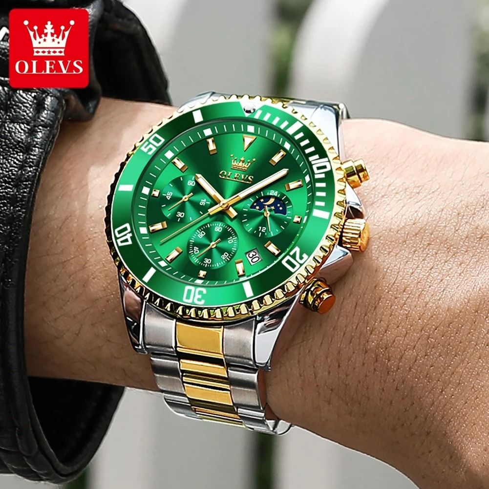 OLEVS 2870 Men Chronograph Quartz Watch