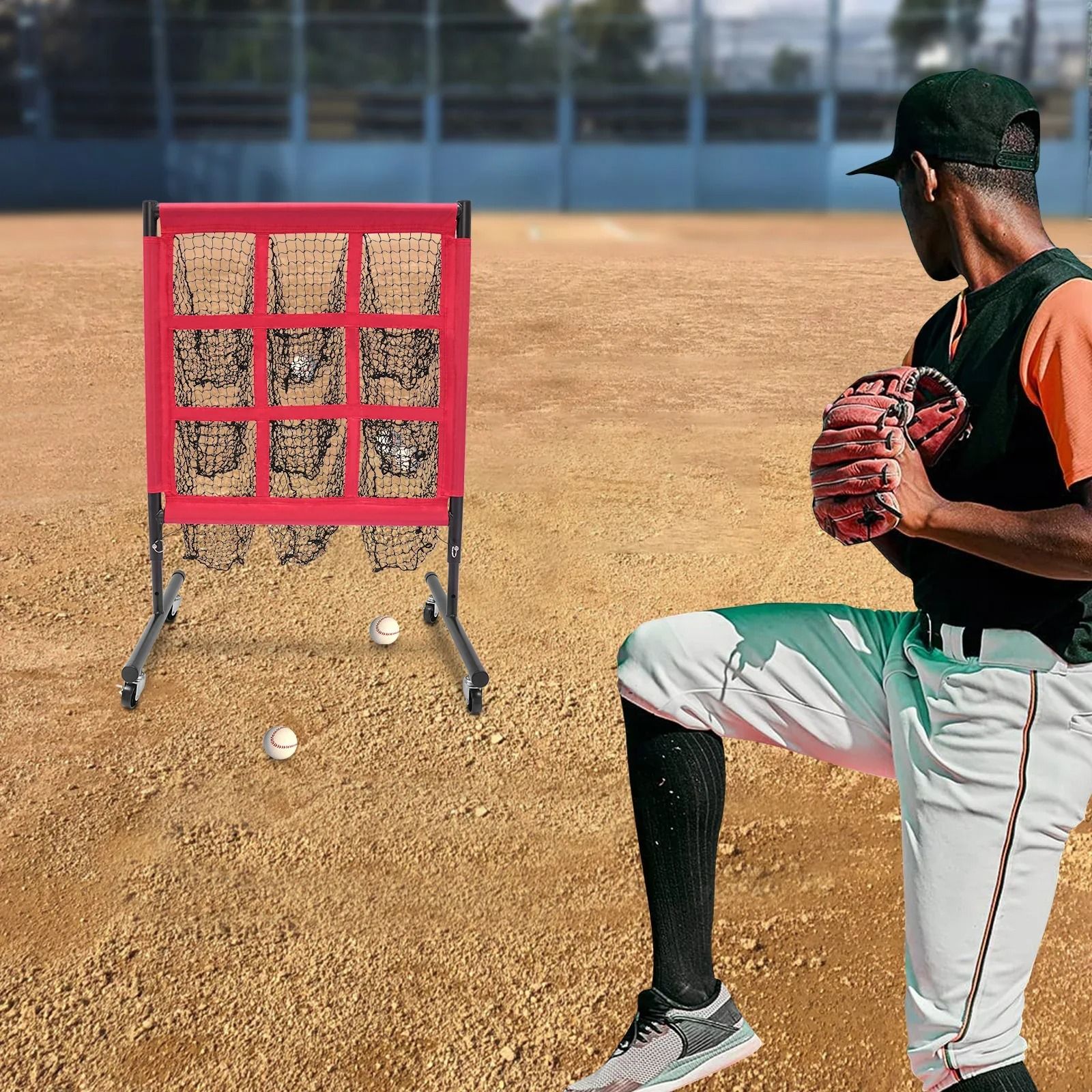 9-Hole Golf Chipping & Accuracy Training Net