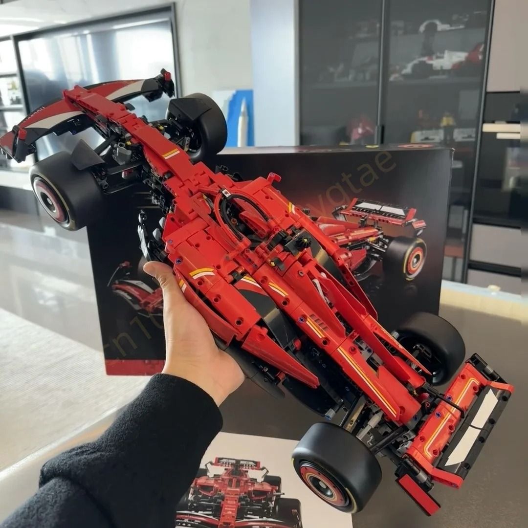 Racing Car Building Block Set 1361pcs Mechanical Assembly Model Toy