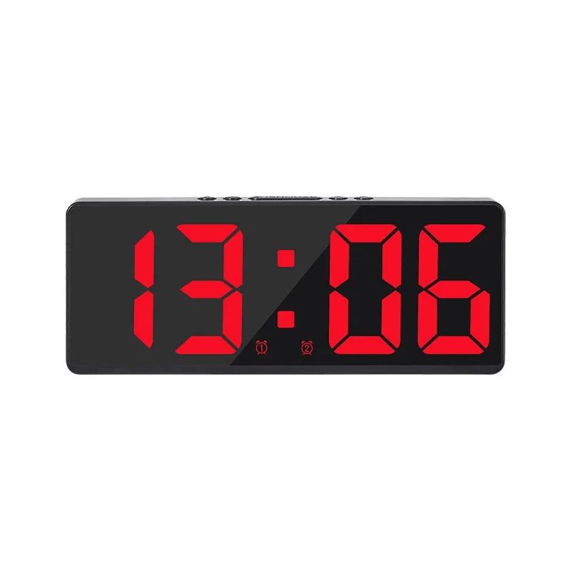 Voice Control Digital Alarm Clock with Temperature and Night Mode