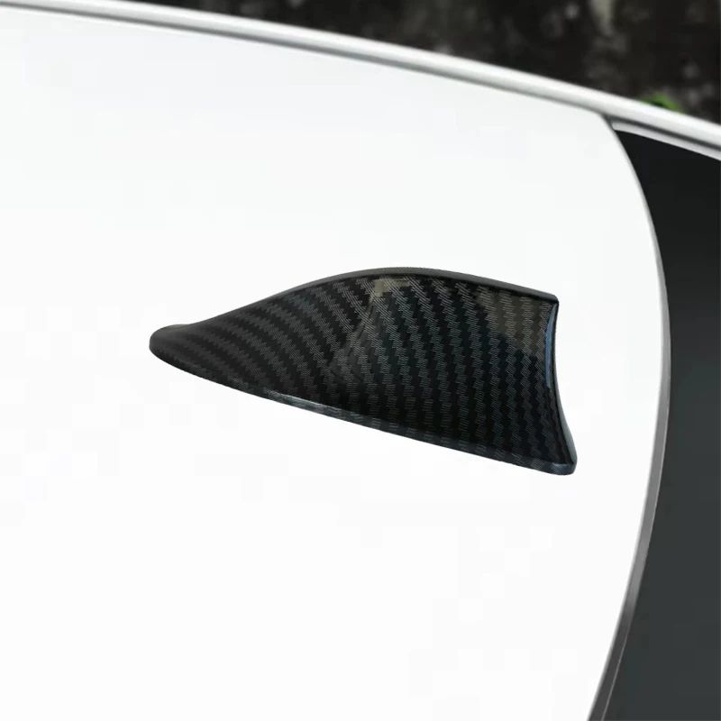 Sleek Shark Fin Antenna Cover – Universal Car Roof Radio Signal Aerial Upgrade
