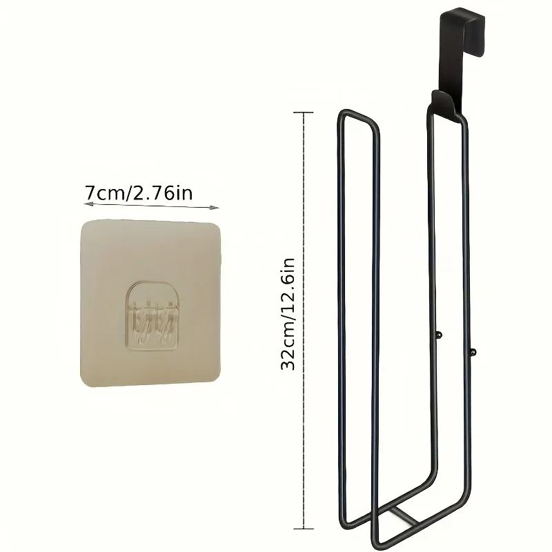 No Drill Toilet Paper Holder