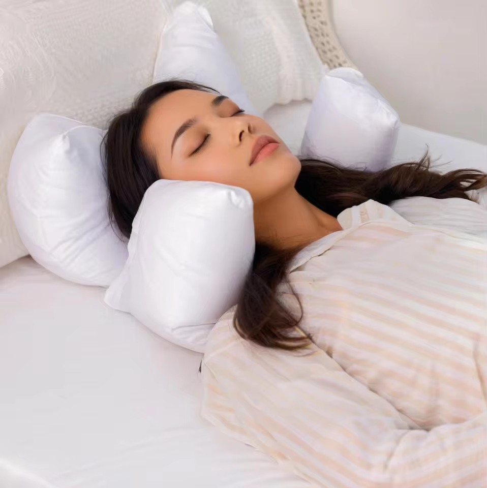 Luxury Memory Foam Face Pillow | Anti-Wrinkle & Sleep Support