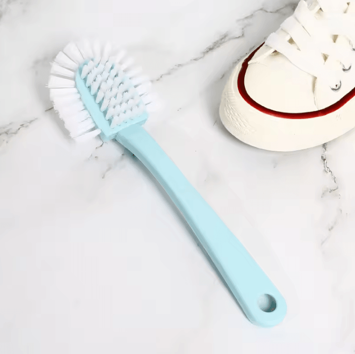 Five-Sided Shoe Cleaning Brush Multi-Function Double-Sided Circular 360-Degree Decontamination Household Shoe Care Tool