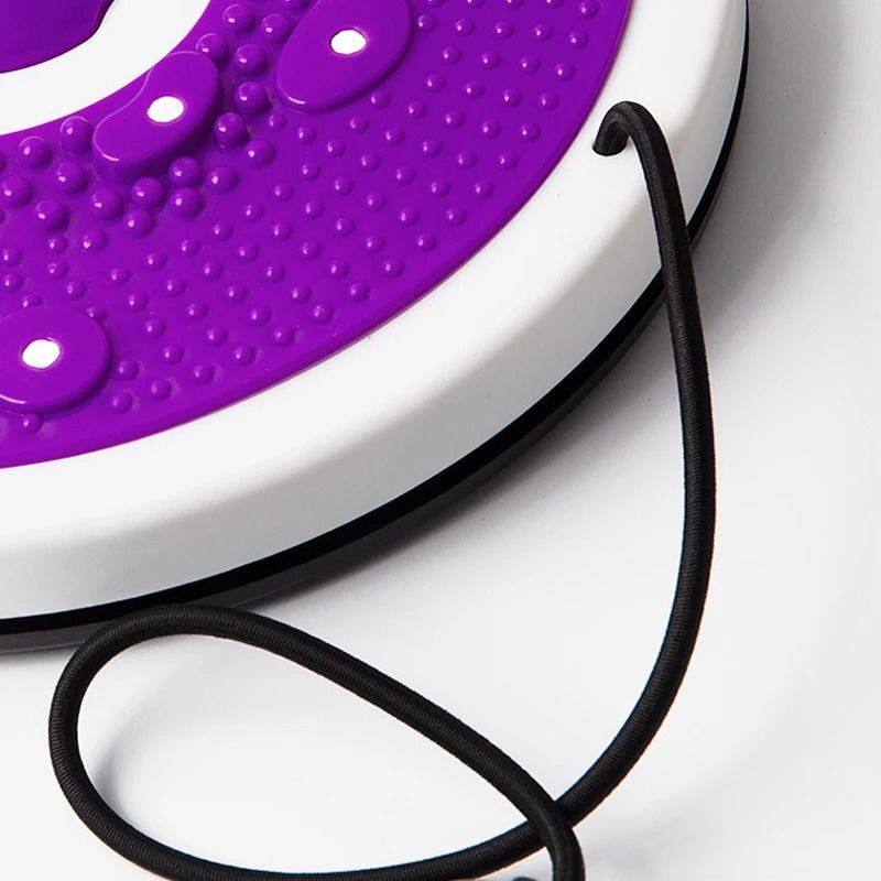 Waist Twist Disc with Foot Sole Massager – Ultimate Weight Loss Twist Board for Fitness and Yoga