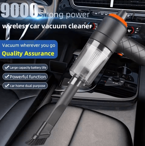 2 in 1 Handheld Car Vacuum Cleaner 9000Pa Portable Vacuum Air Duster for Car Home and Office