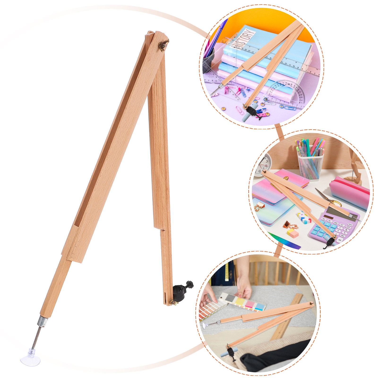 Precision Woodworking Compass Tool Adjustable Circle Drawing Scribe for Carpentry and Drafting
