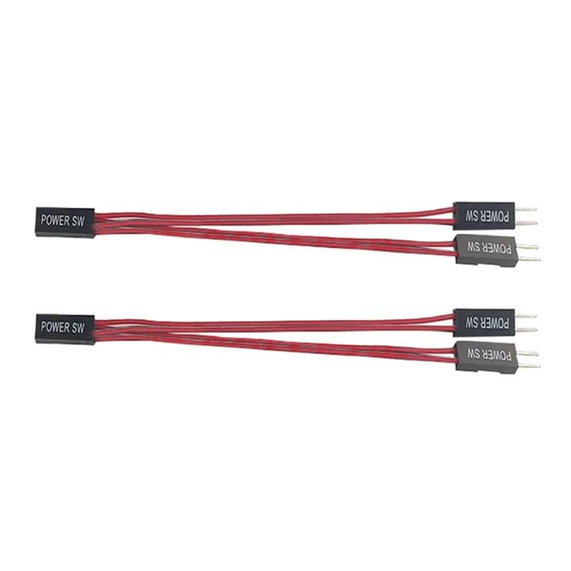 Universal Desktop PC Power Button Switch with Extension Cable – Easy External PC Power Control