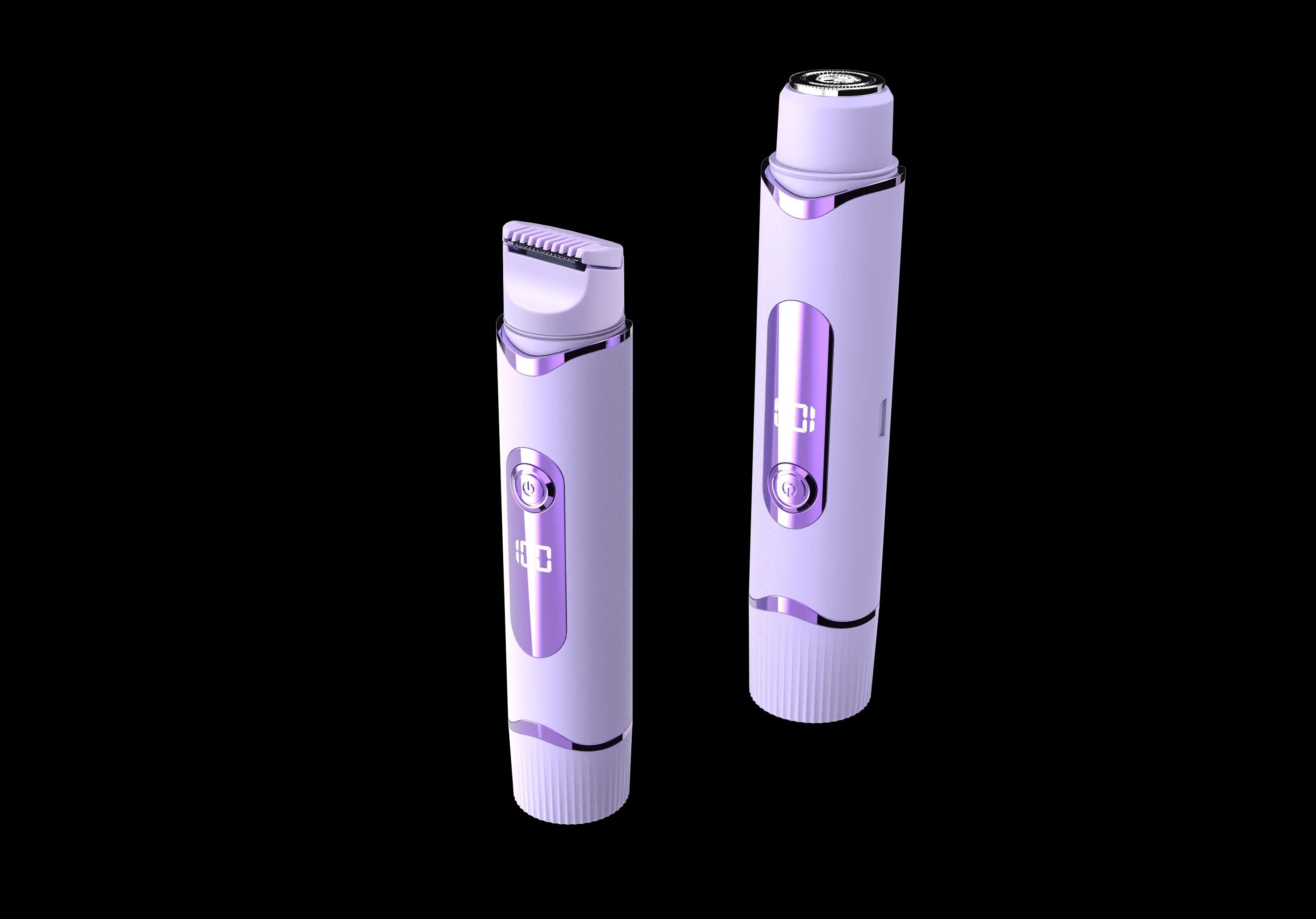 D0AB Electric Trimmer Shaver Women Waterproof Wet Dry Body Hair Trimmer