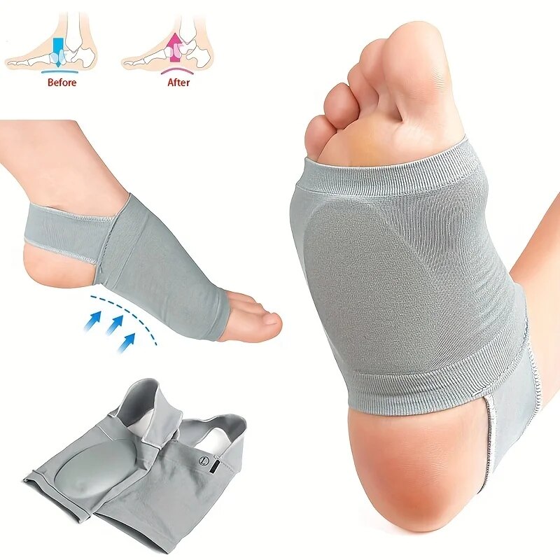 Metatarsal Compression Brace, 1 Pair of Arch Support Sleeves, Flat Foot Support, Plantar Fasciitis