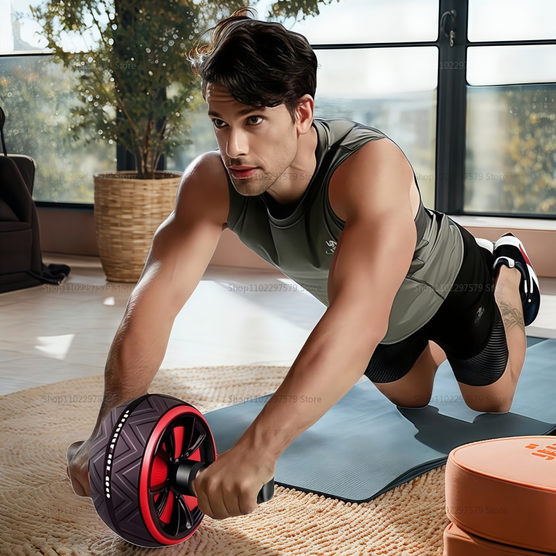 Silent Abdominal Wheel for Core Strength, UniversalSports Fitness Abs Roller, Toning Slimming Home Gym Equipment