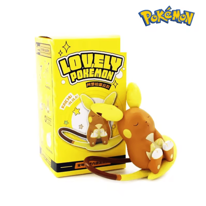 Pokemon Pokemon action figures Kawaii Pikachu Pichu Togedemaru Alola Raichu Mimikyu Anime Figures Toy Gift Set