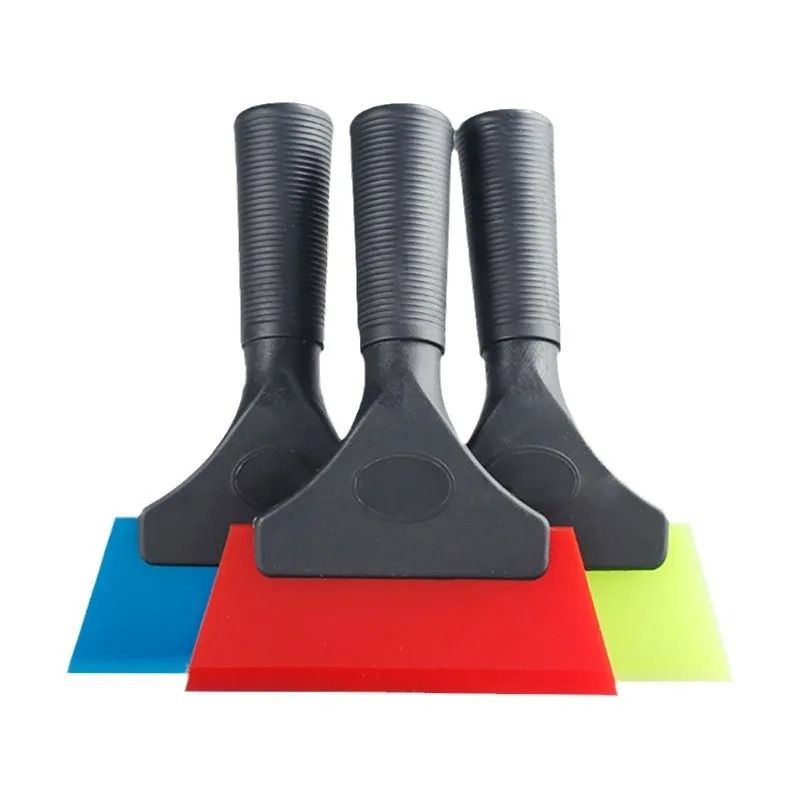Multifunction Soft Silicone Scraper – High-Efficiency Water Blade & Tinting Tool