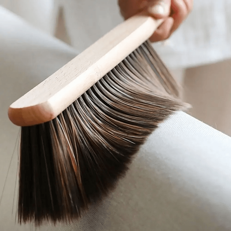 BrewClean Natural Wood Coffee Grinder Cleaning Brush