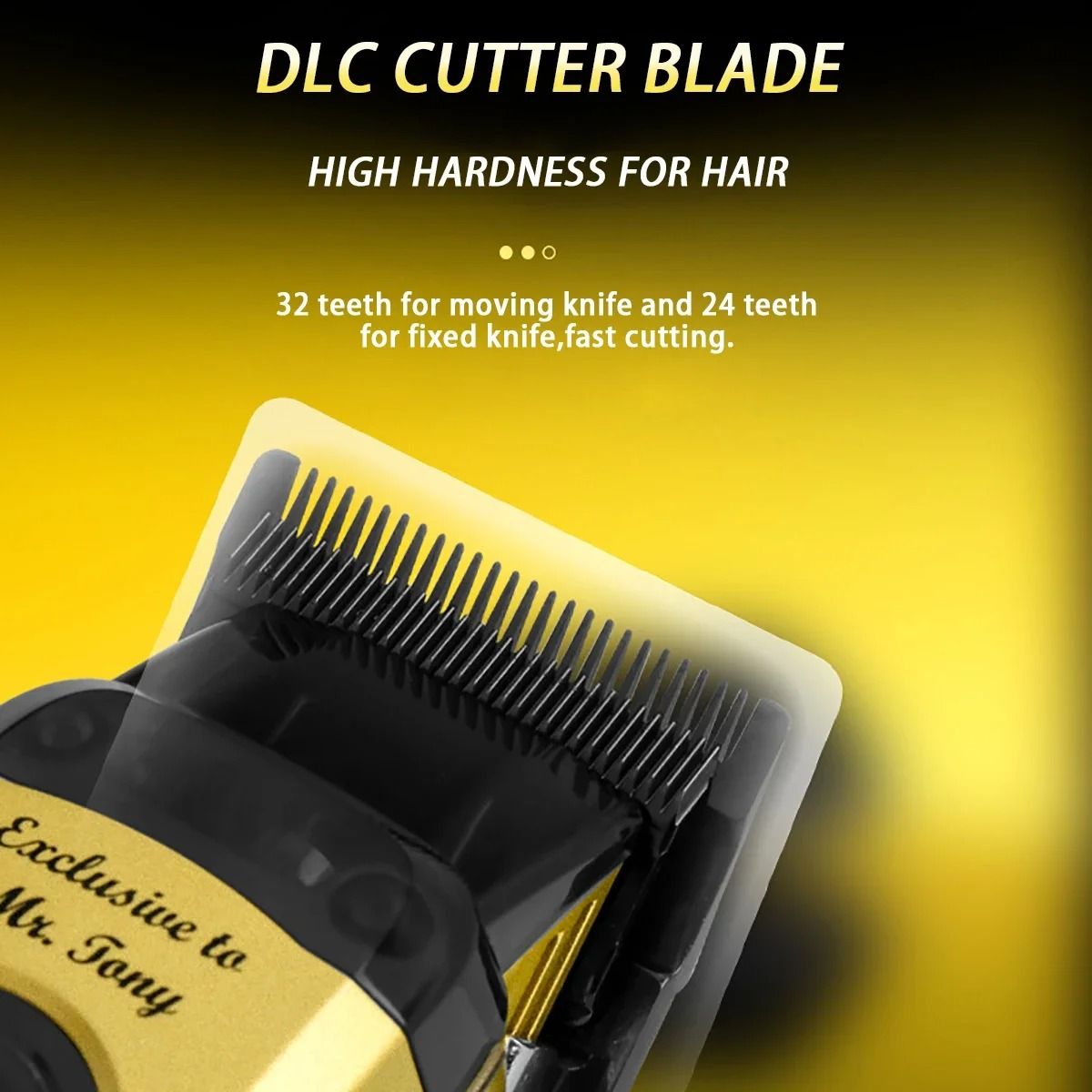 Professional Cordless Hair Clipper with Brushless Motor