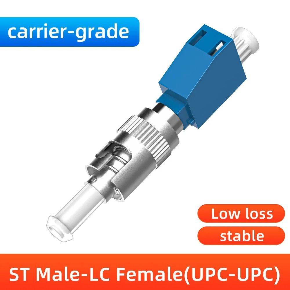 Fiber Optic Male to Female Hybrid Adapter