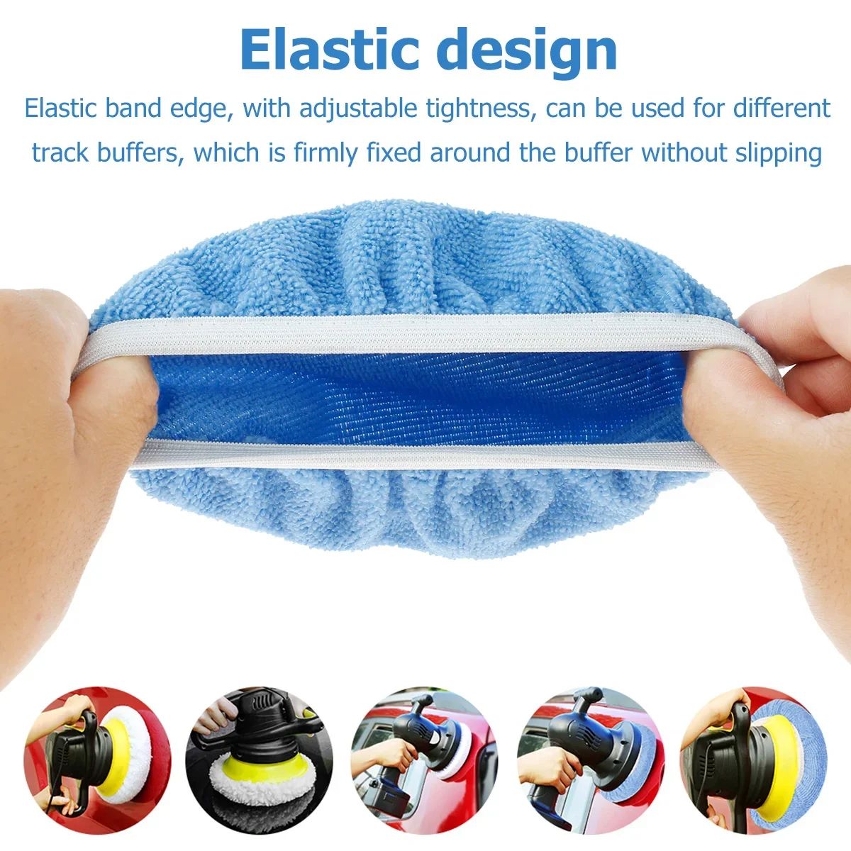 ProShine Car Polishing Pads Kit for Buffing and Waxing