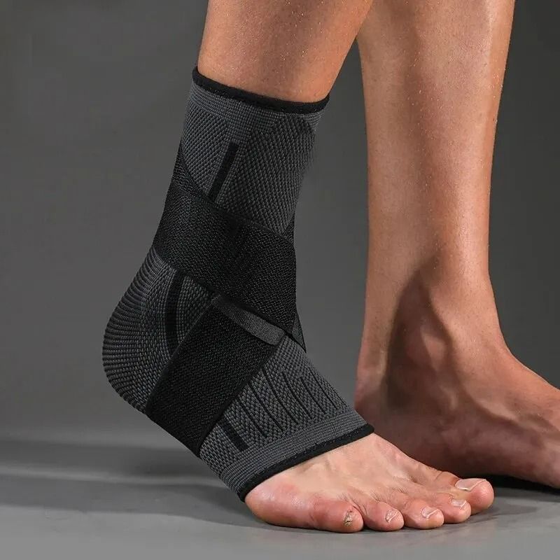 Adjustable Compression Ankle Support for Running Hiking and Sports Protection