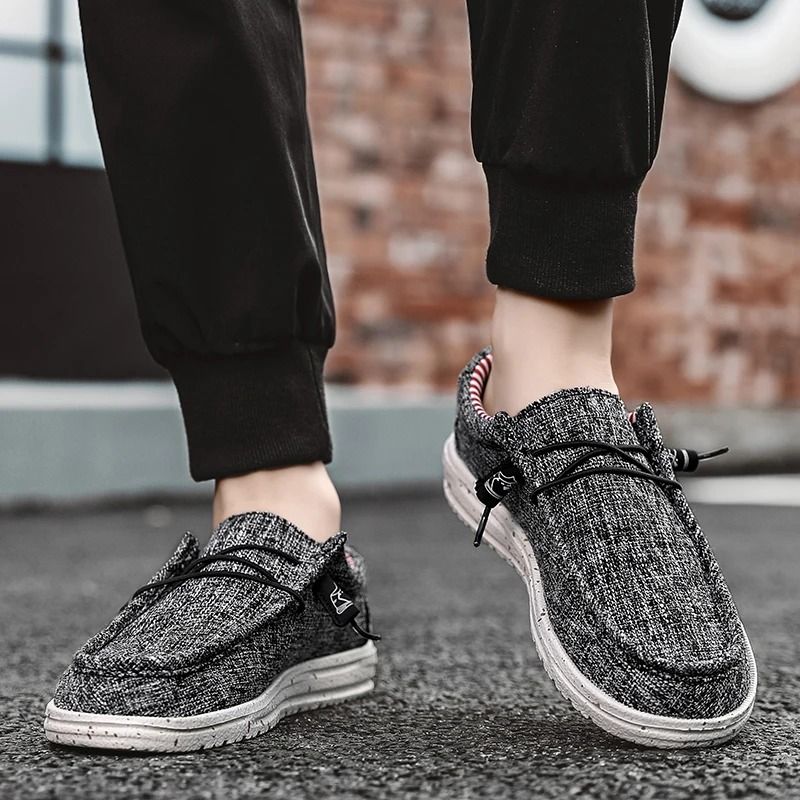 Breathable Canvas Walking Flats