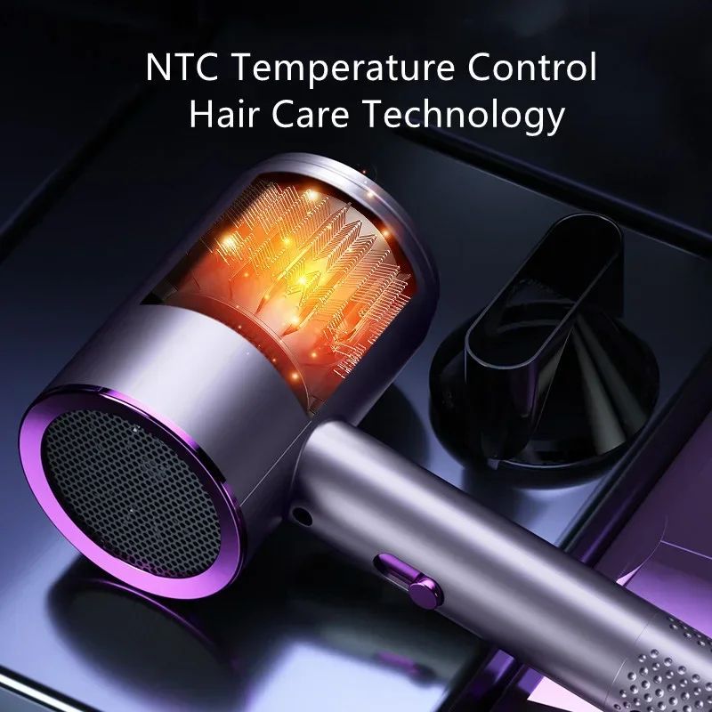 Ionic Pro 2000W Fast Drying Hair Dryer with Constant Temperature and Low Noise Airflow