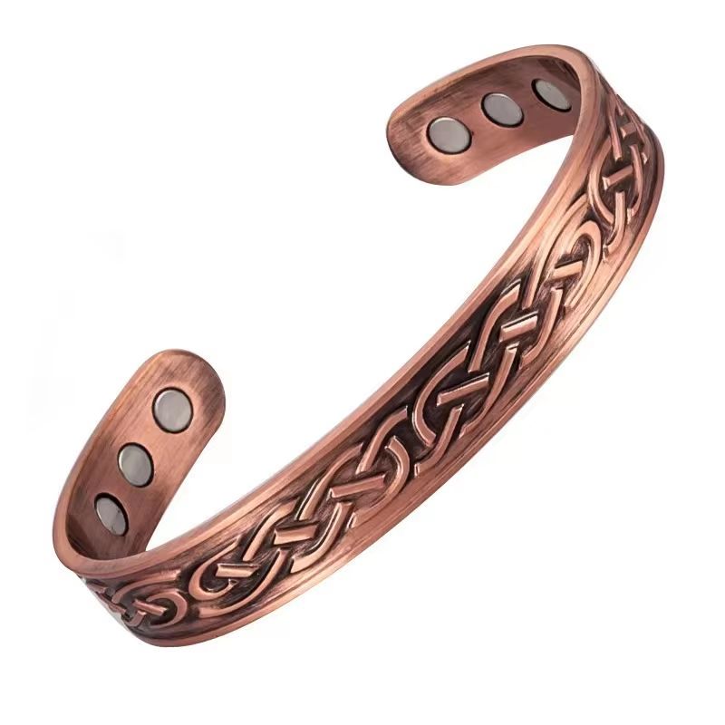 Magnetic Copper Energy Bracelet – Vintage European Style Wellness Jewelry