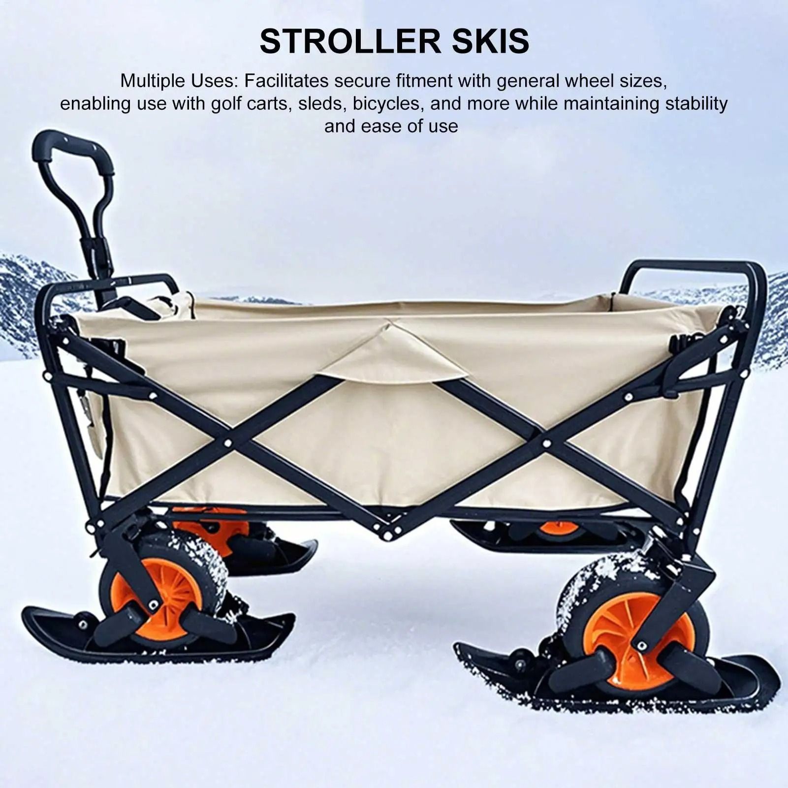 Kids Snow Scooter Ski Board