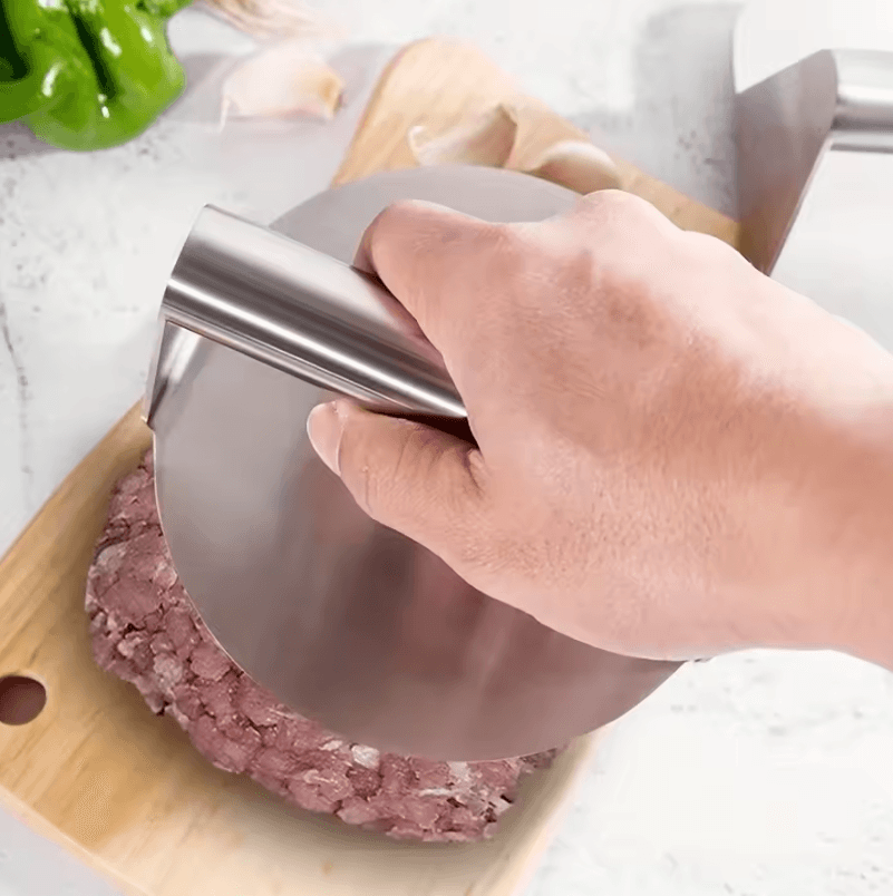 ProGrill Stainless Steel Smash Burger Press – Heavy-Duty Hamburger Patty Press Mold