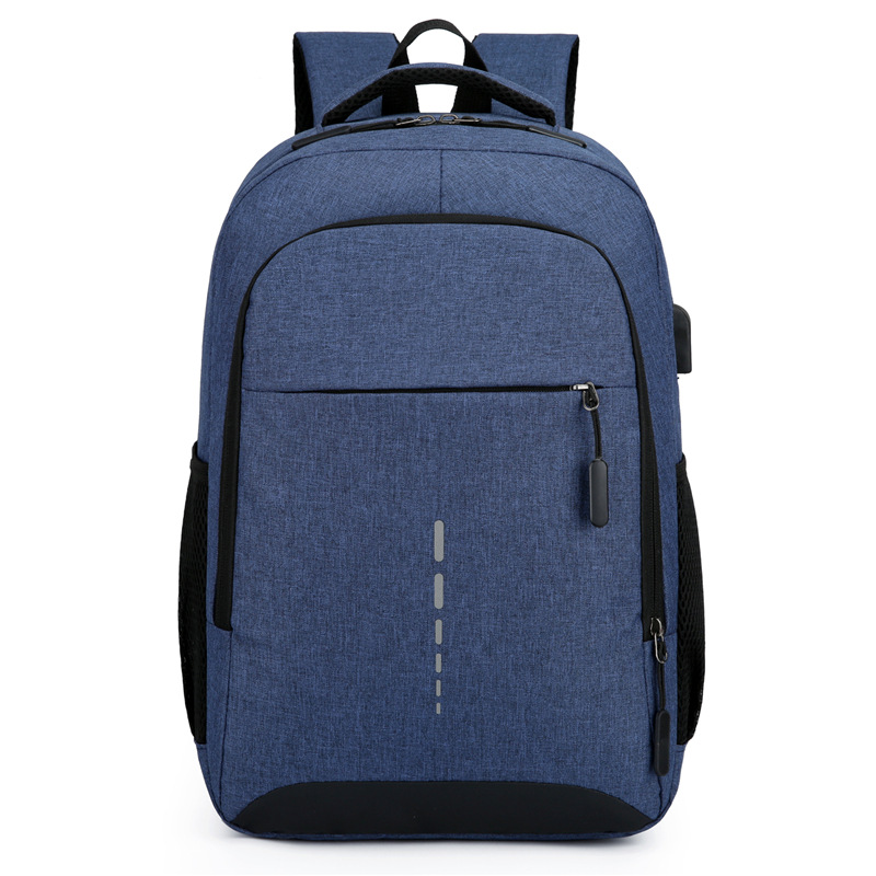 Large Capacity Travel Laptop Backpack, Classic Waterproof Men Bag, USB Charging Casual School Backpack