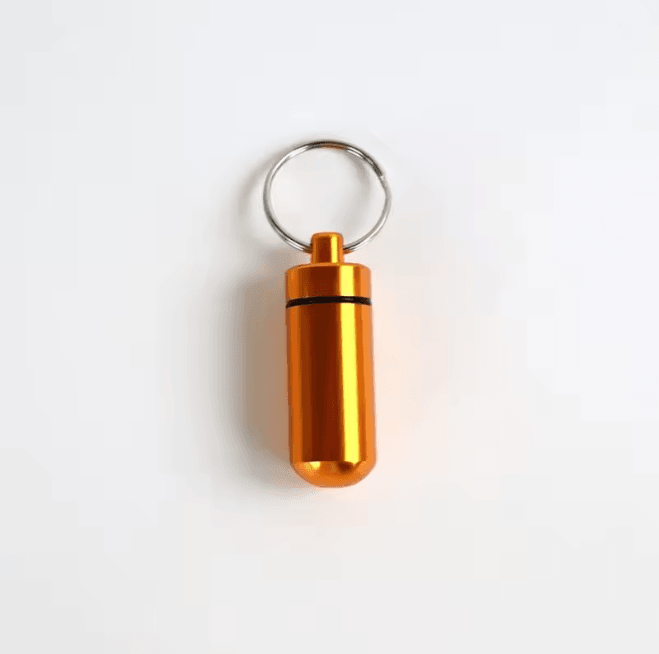 Mini Waterproof Aluminum Pill Box