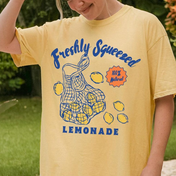 Lemonade Shirt, Lemon Shirt, Womens Summer Tshirt, Vacation Shirt, Limoncello Shirt, Italian Summer, Aesthetic Tee,