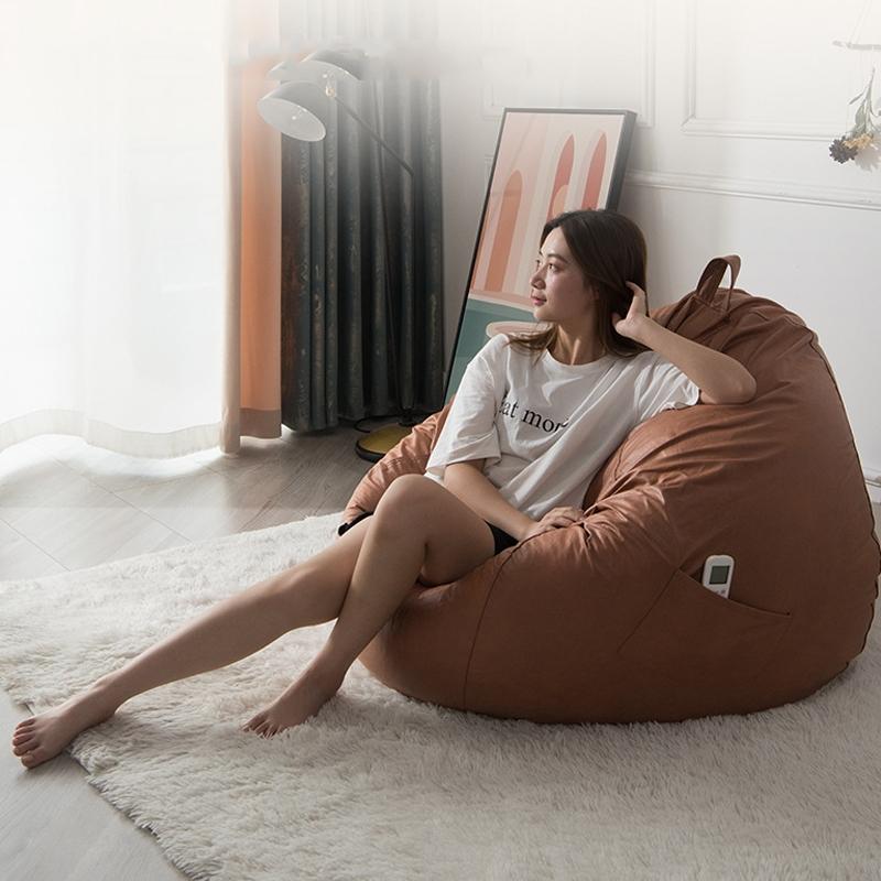 Waterproof Bean Bag Chair Cover Breathable Tech Fabric Washable Replacement Sleeve