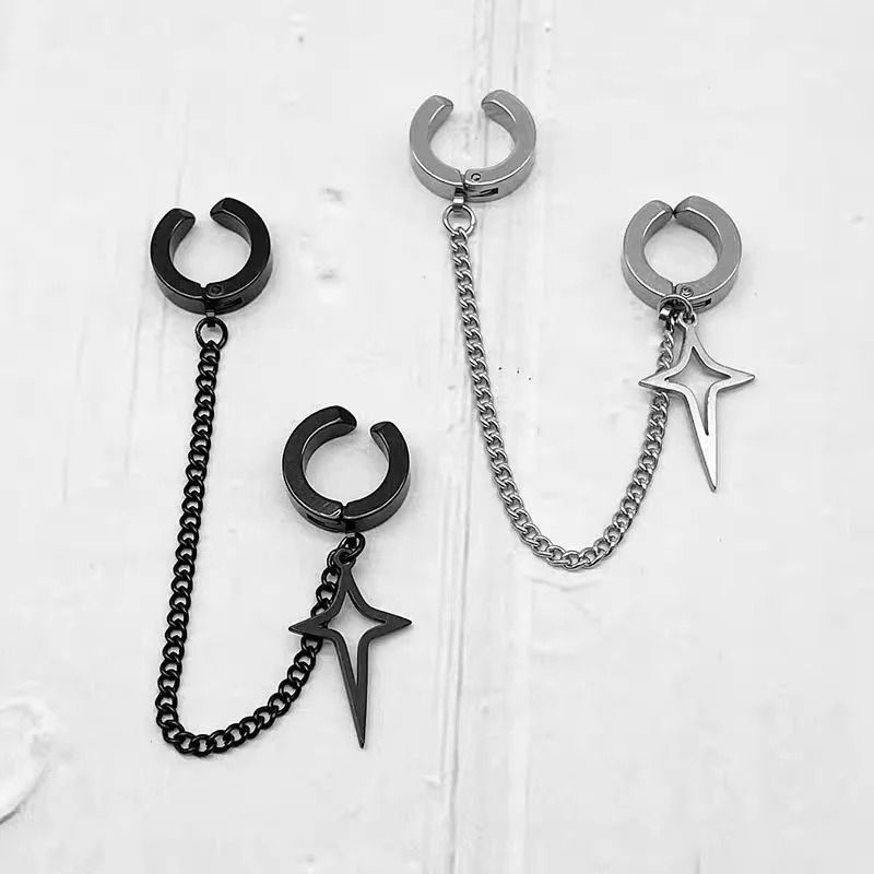 Minimalist Clip-On Stud Earrings For Men And Women No Piercing Required