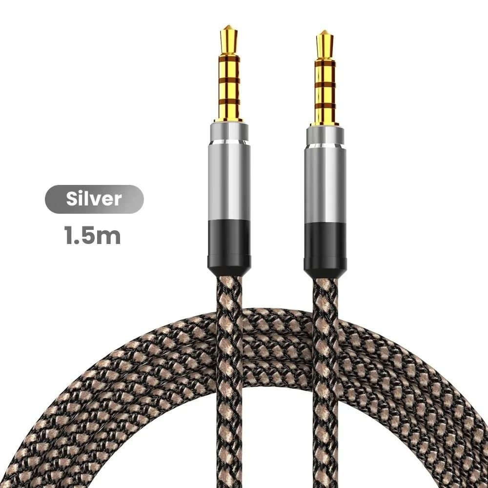 Universal 3.5mm Male-to-Male Auxiliary Audio Cable