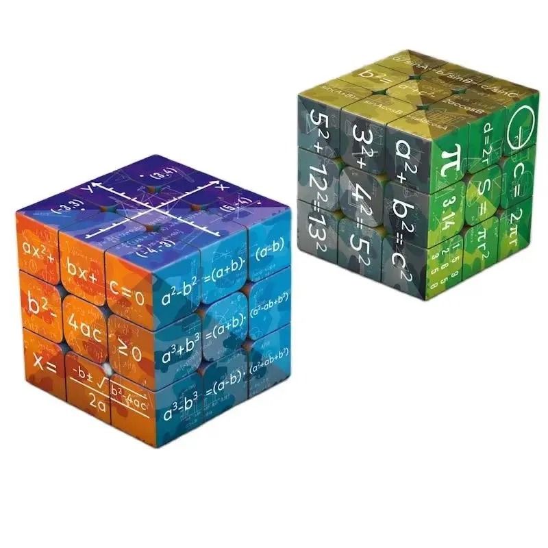 Math Chemistry Element Magic Cube Puzzle, Educational STEM Toy Gift for Kids