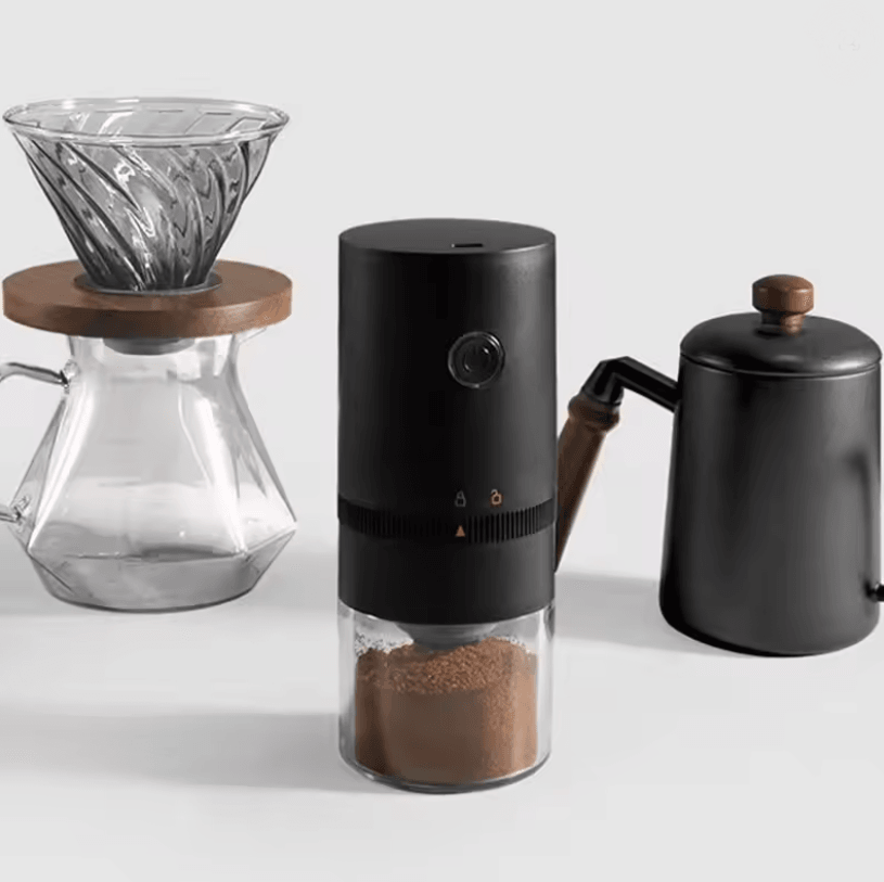 BrewFlow Portable USB C Coffee Grinder