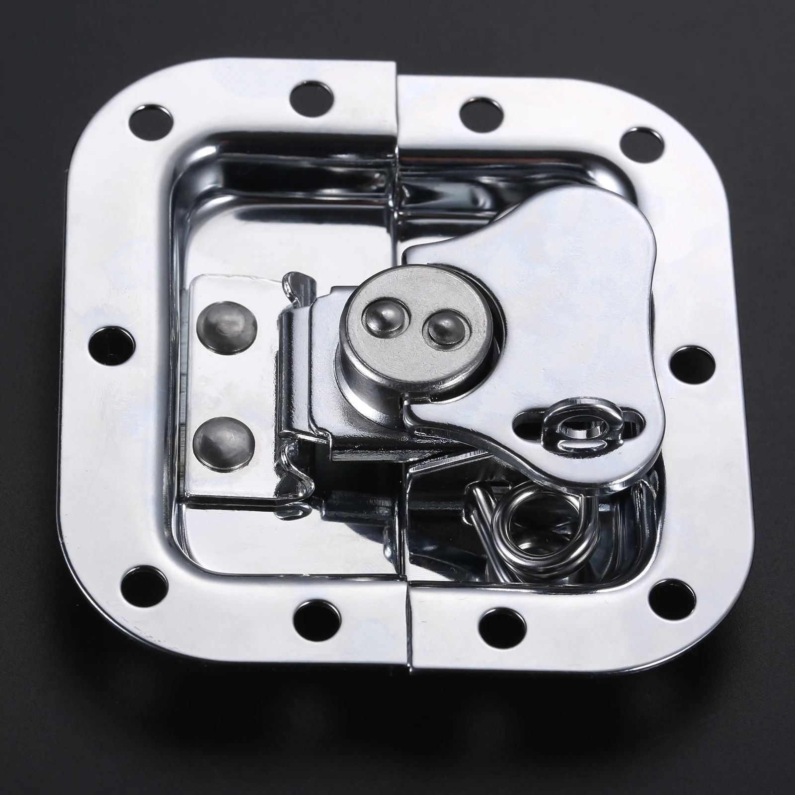 Flight Case Lock Box Buckle Butterfly Twist Latch 82 x 77 mm