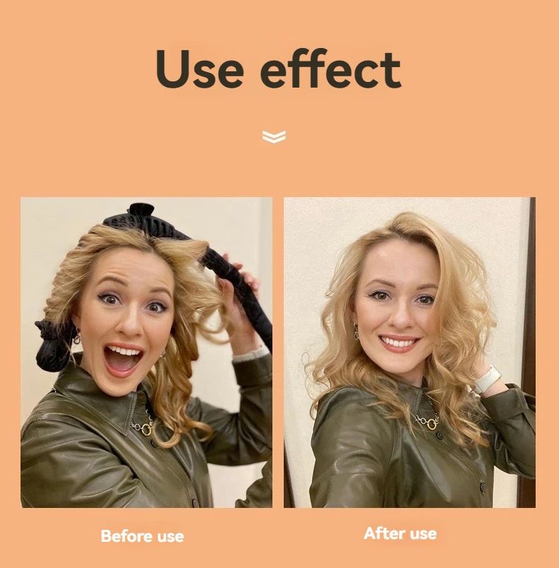 Heatless Curling Headband Hair Curler
