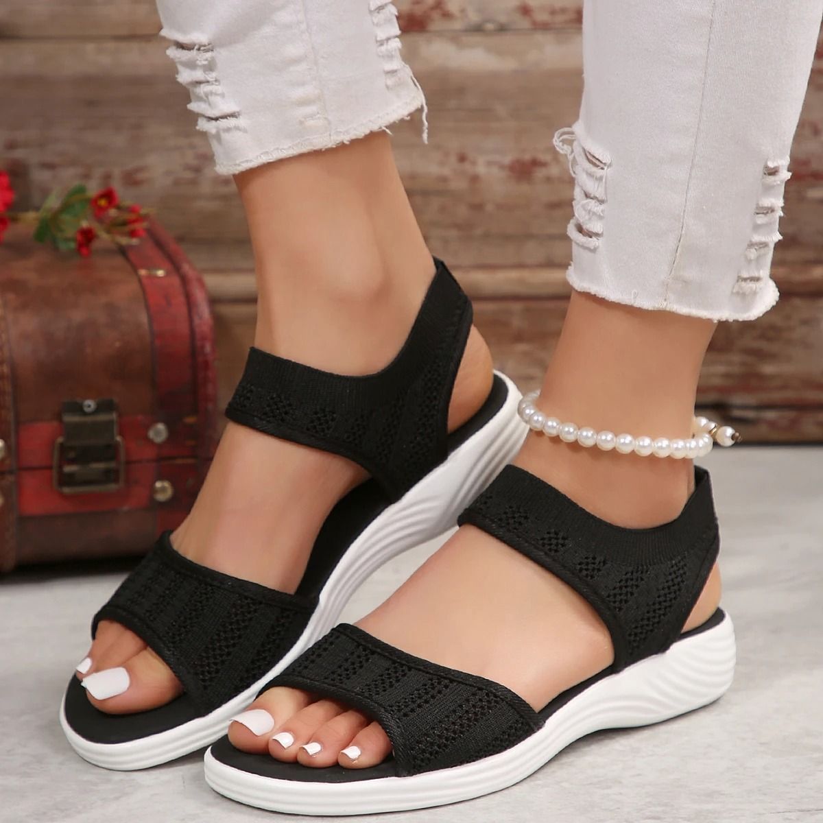 Womens Mesh Summer Sandals