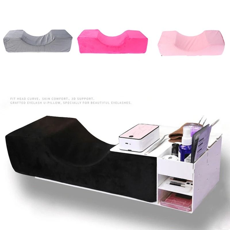 Professional Eyelash Extension Neck Support Pillow Memory Foam